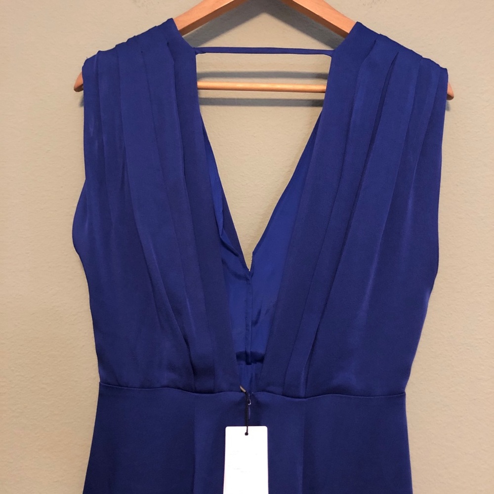 Reiss Elaini Satin Midi Dress - Picture 10 of 13